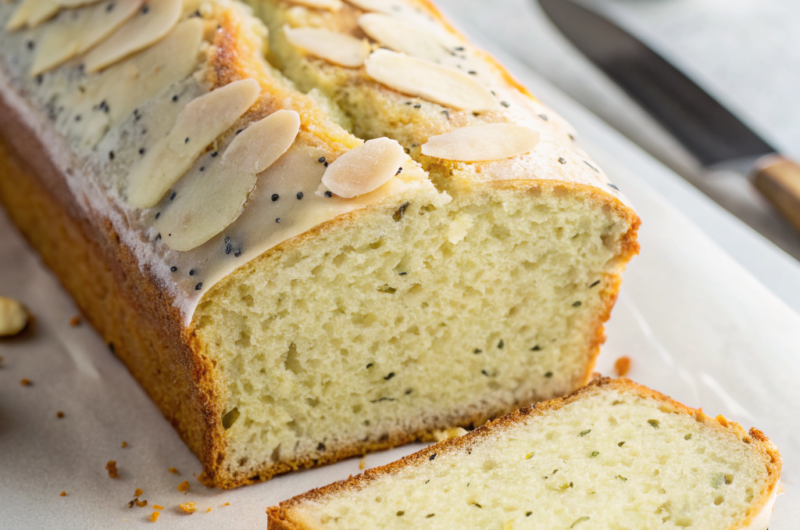Almond Poppy Seed Bread