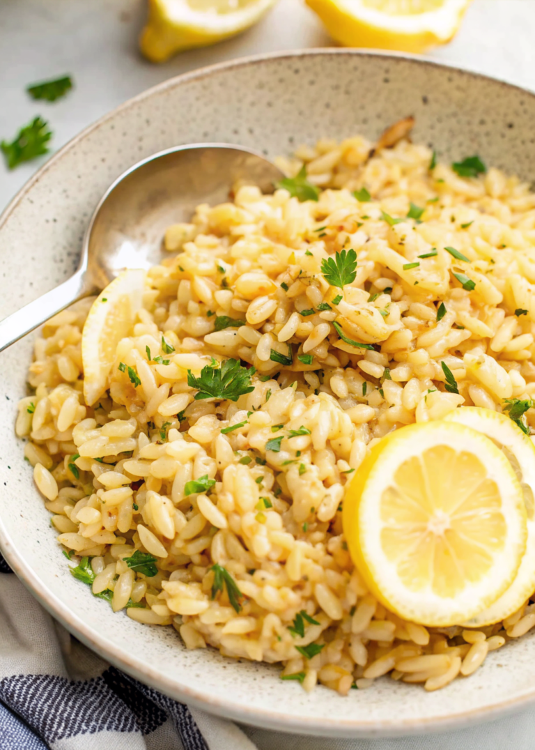 Lemon Orzo