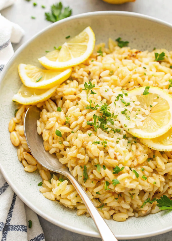 Lemon Orzo
