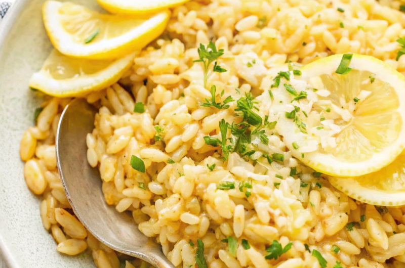 Lemon Orzo