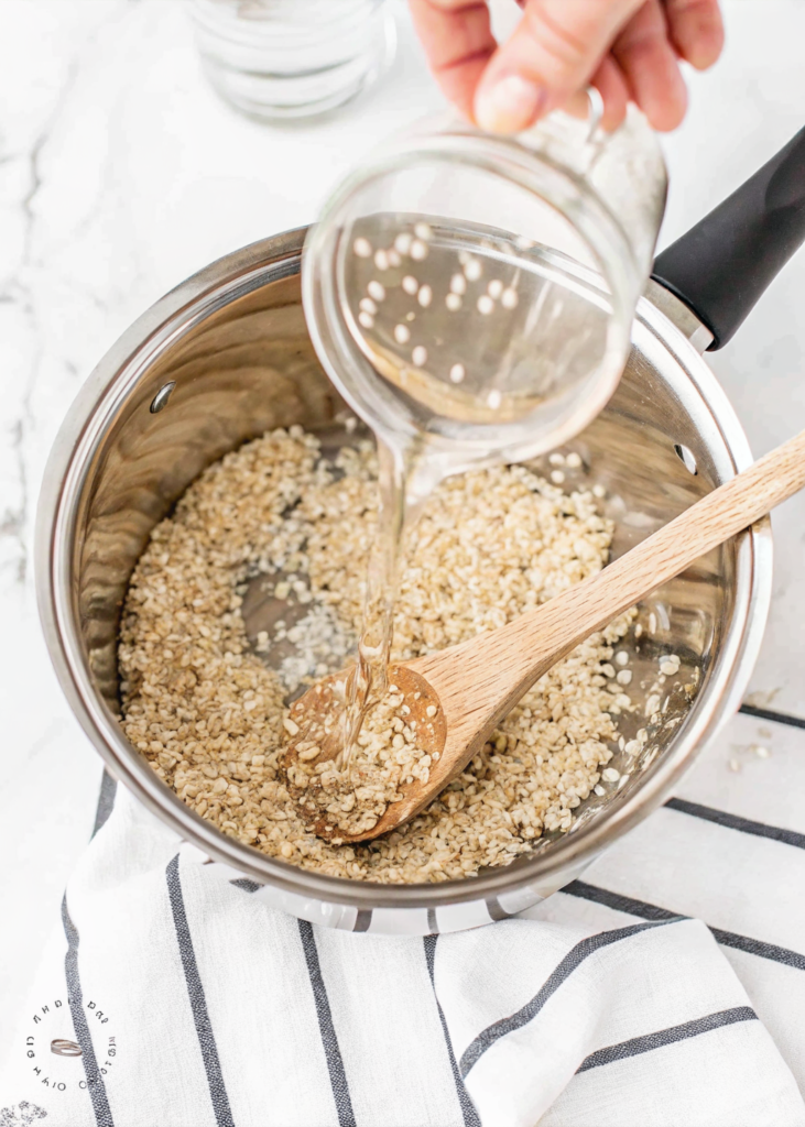 Lemon Risotto with Grilled Shrimp