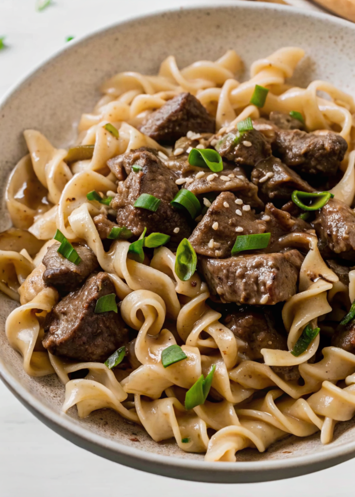 Beef and Noodles
