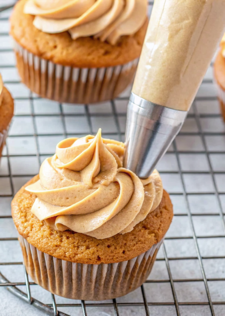 Coffee Cupcakes with Coffee Buttercream