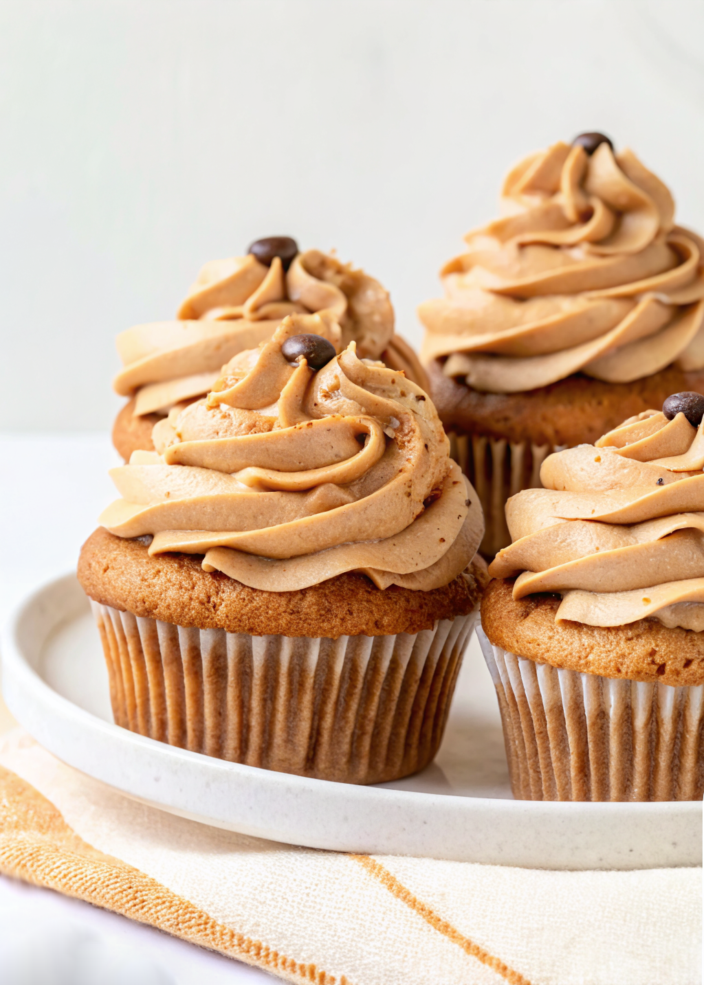 Coffee Cupcakes with Coffee Buttercream