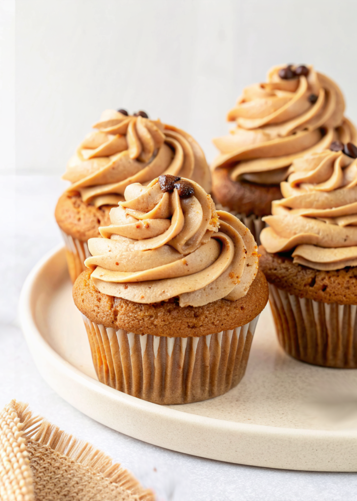 Coffee Cupcakes with Coffee Buttercream
