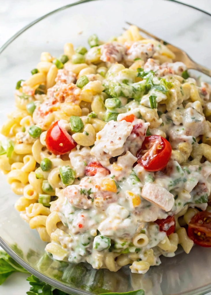 Creamy Tuna Pasta Salad