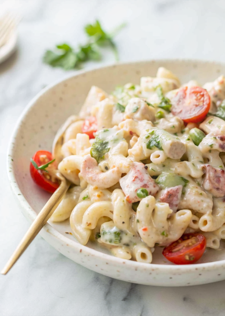 Creamy Tuna Pasta Salad