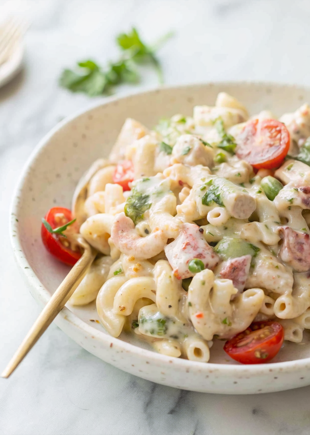 Creamy Tuna Pasta Salad
