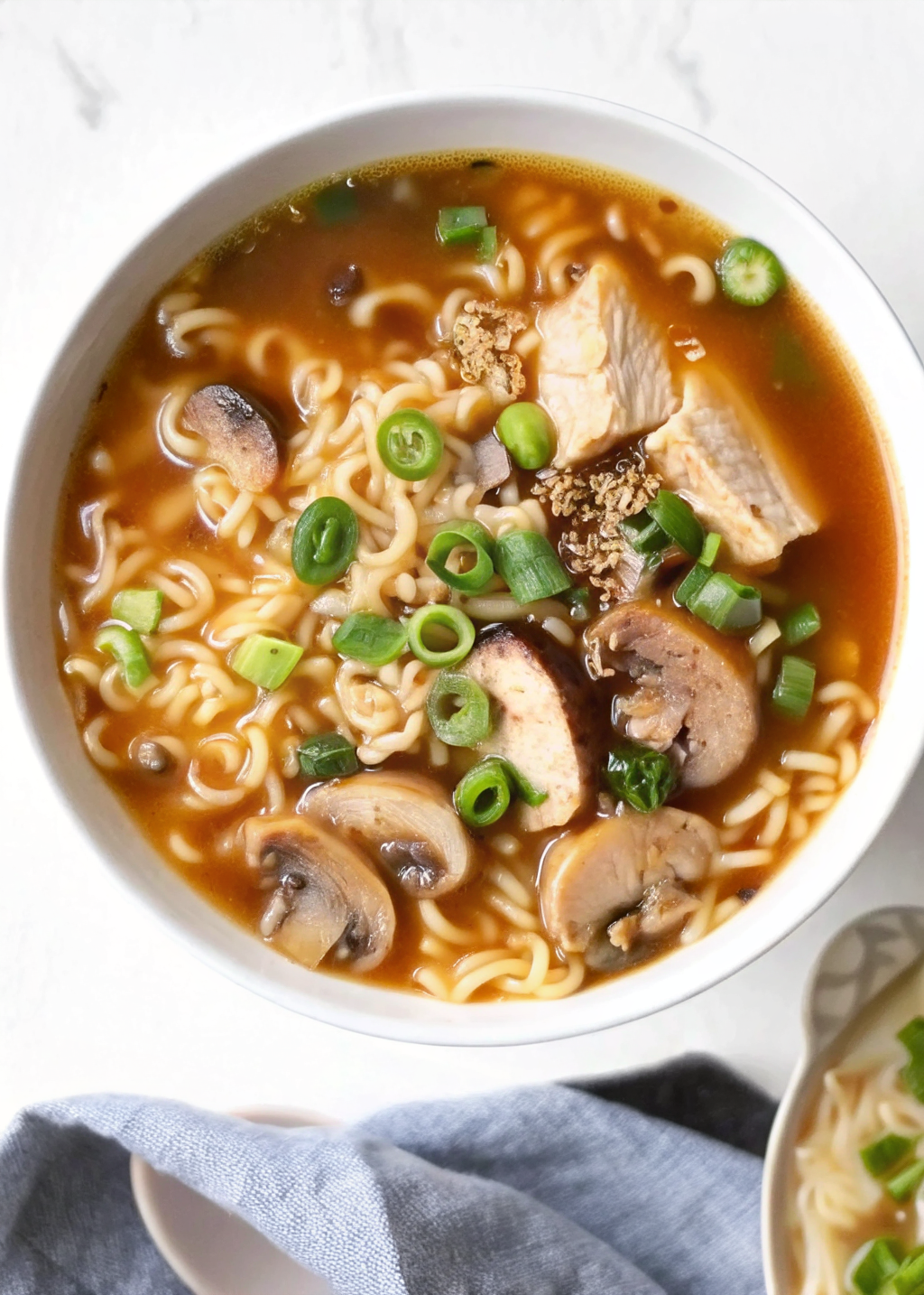 Easy Chicken Ramen Soup