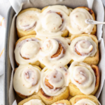 Eggnog Cinnamon Rolls