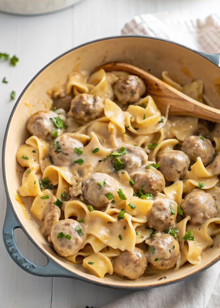 Meatball Stroganoff