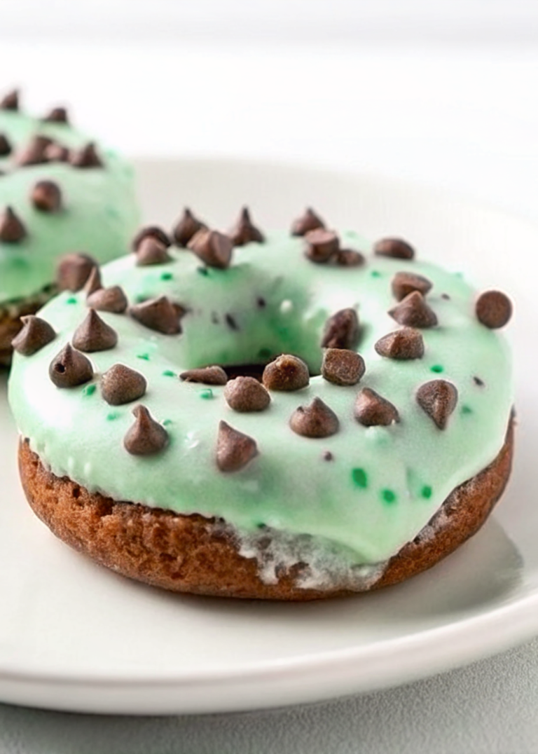 Mint Chip Donuts