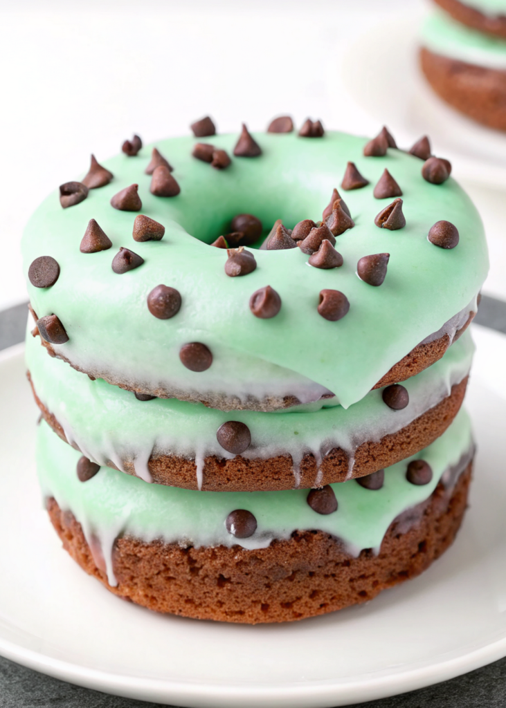 Mint Chip Donuts