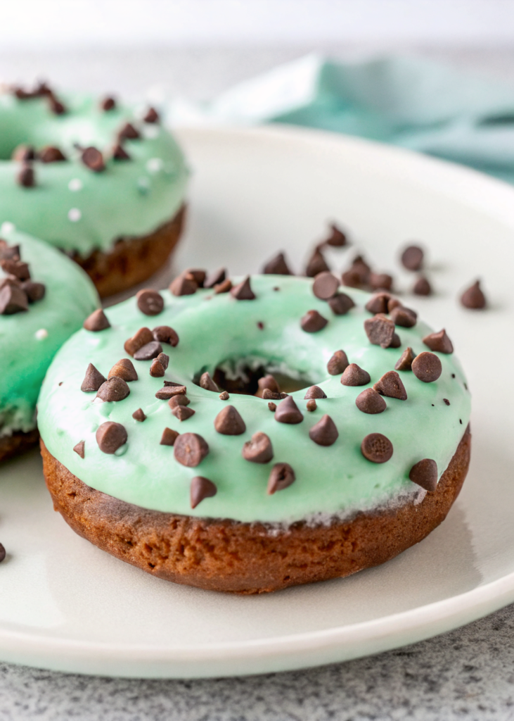 Mint Chip Donuts