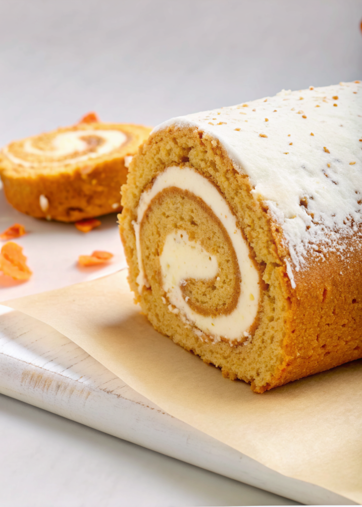 Pumpkin Roll (Cake)
