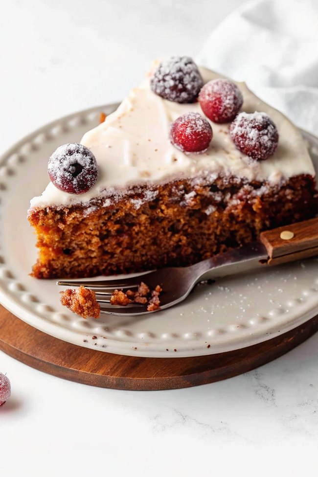 Spiced Gingerbread Cake