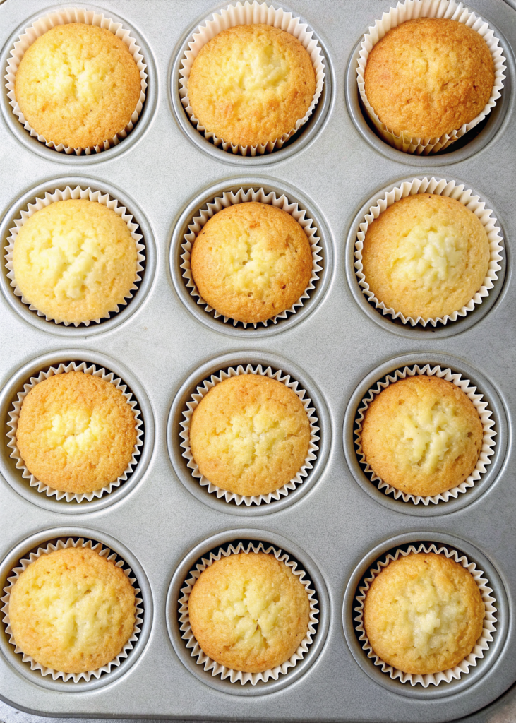 Vanilla Cupcakes with Berry Swirl Frosting
