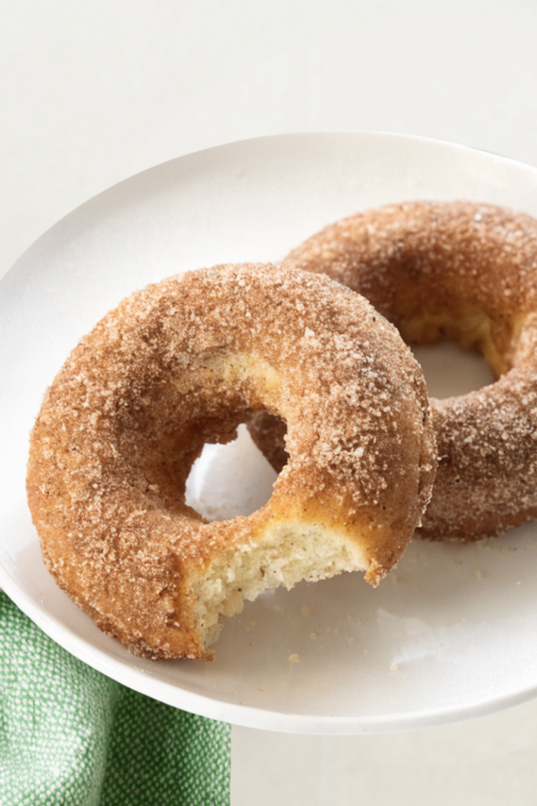 Baked Banana Donuts