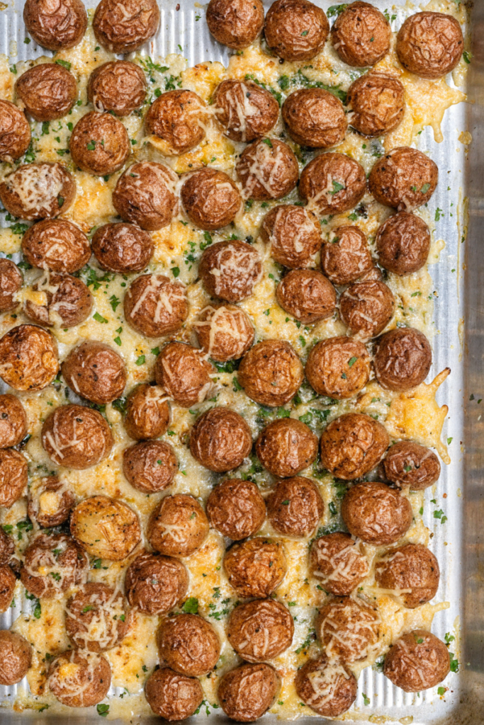 Crispy Parmesan Potatoes