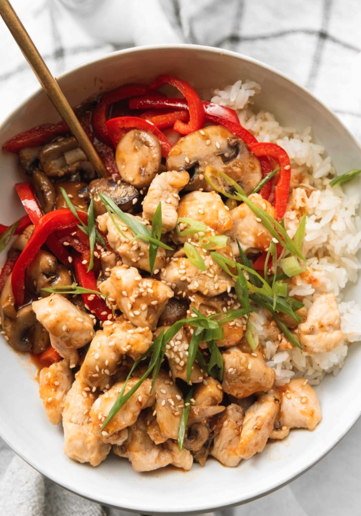 General Tso’s Chicken Bowls