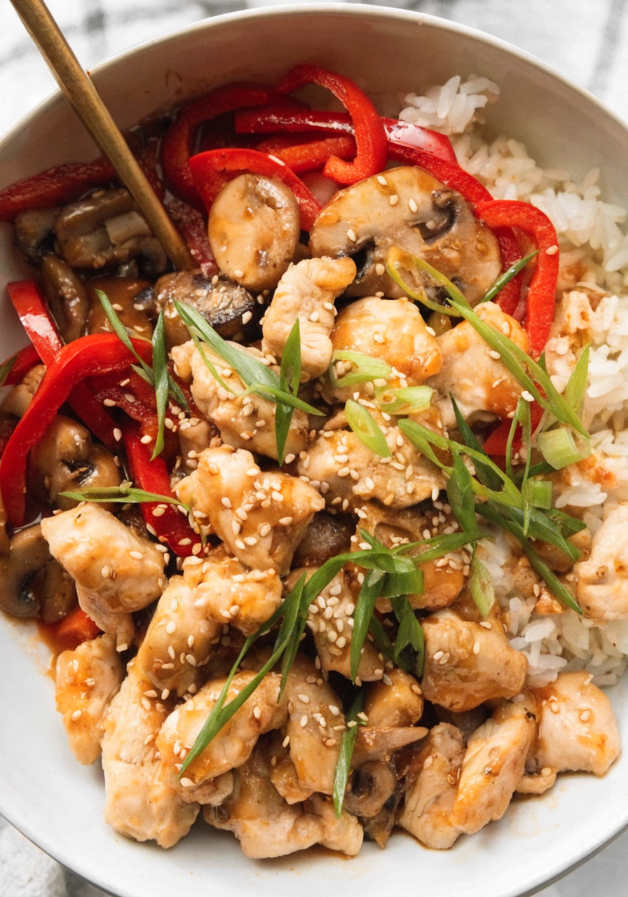 General Tso’s Chicken Bowls