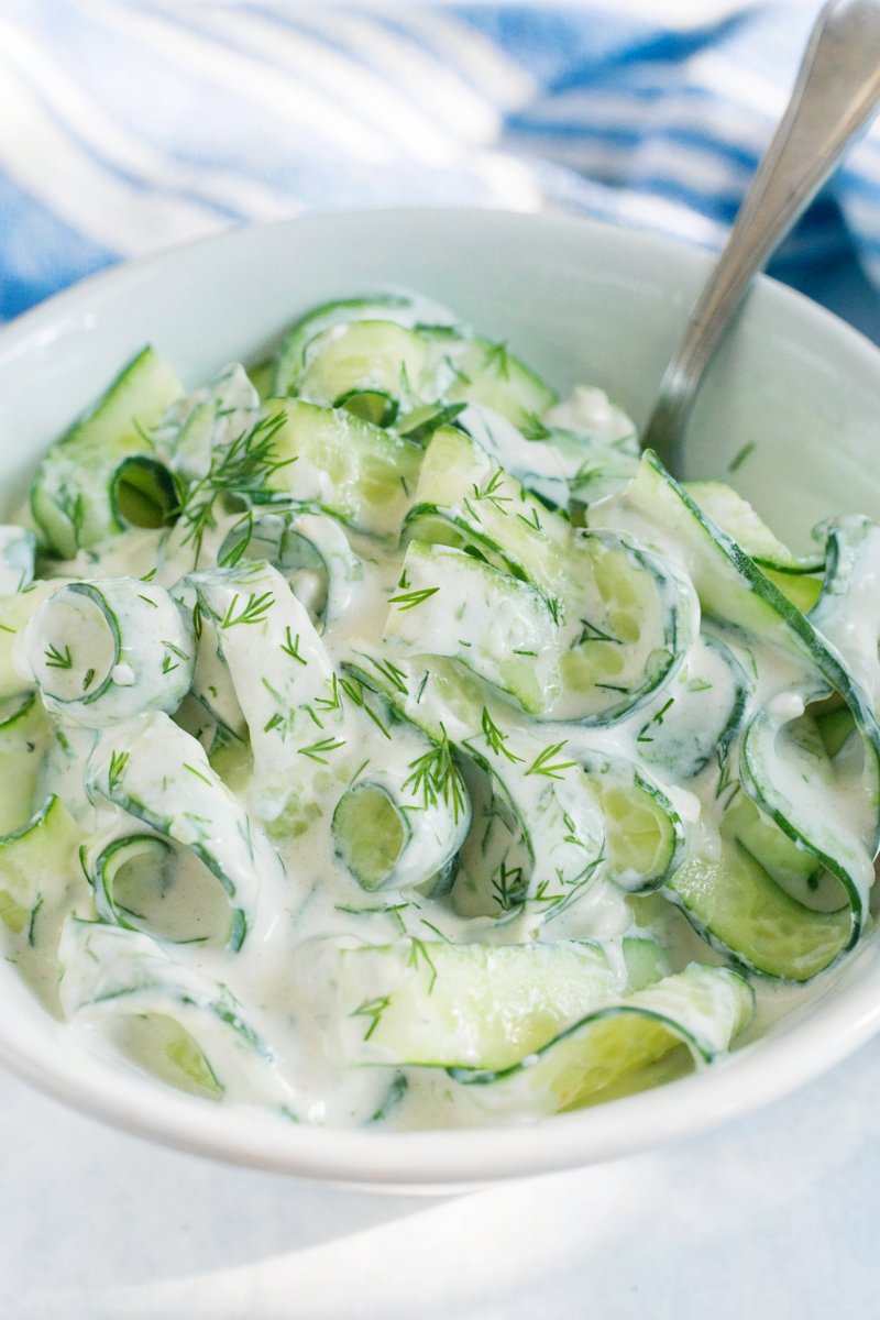 German Cucumber Salad Recipe