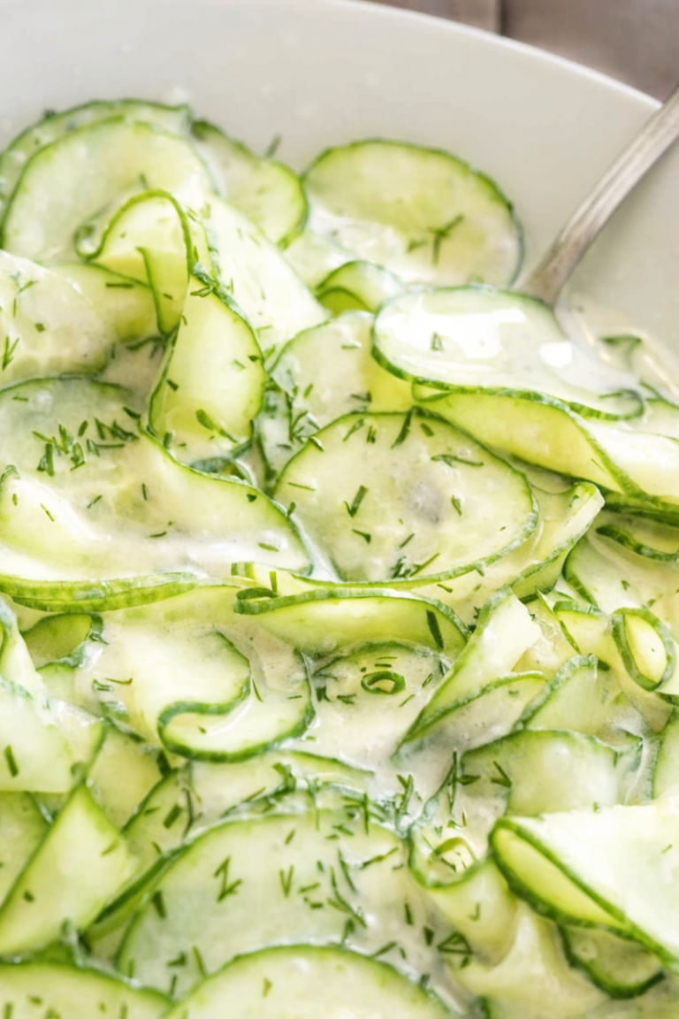 German Cucumber Salad Recipe