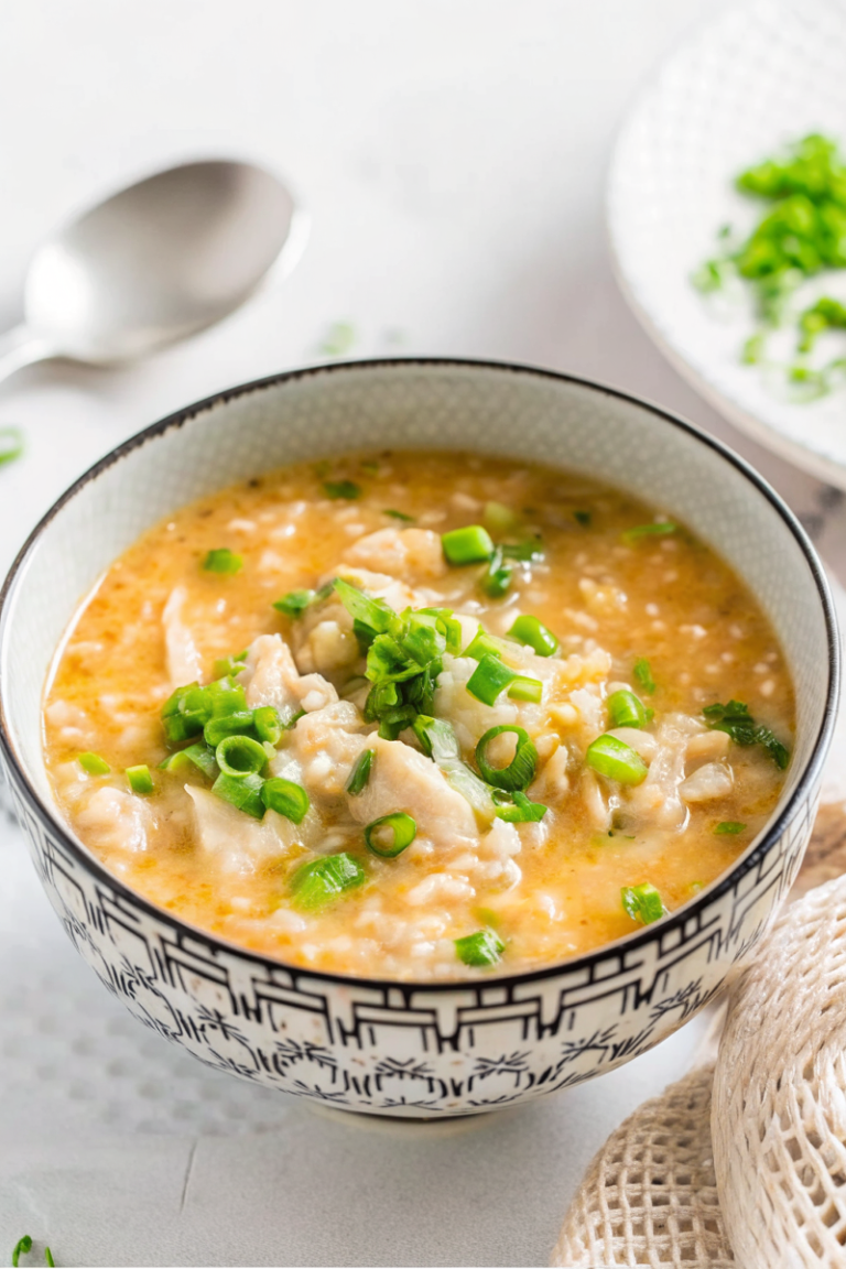 Lemon Chicken Soup With Rice And Peas