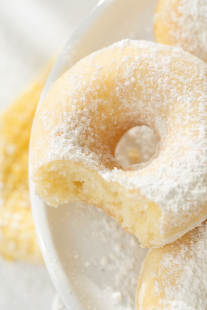 Lemon Sugar Baked Donuts