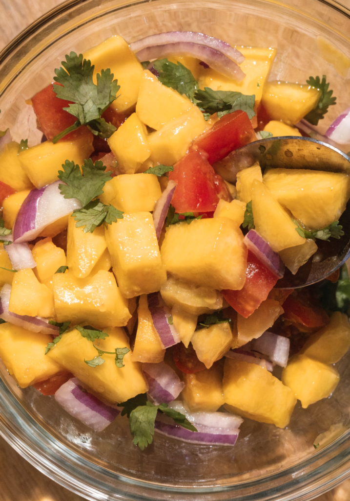 Mango Habanero Chicken Bowls