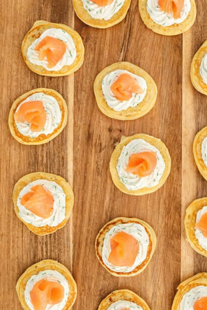 Smoked Salmon Blinis