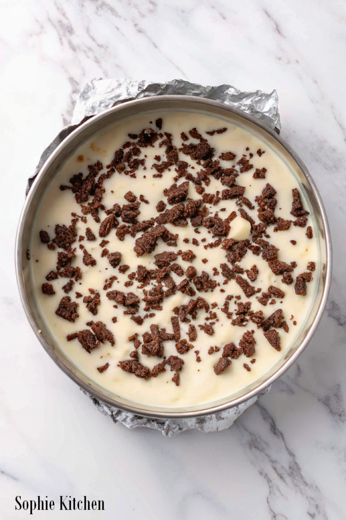 Vegan Cinnamon Roll Cheesecake