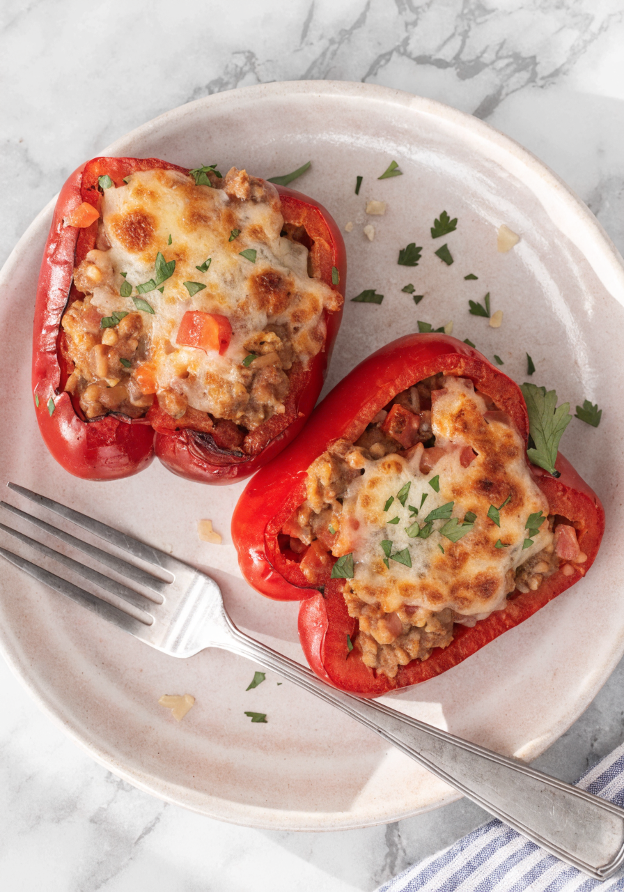 Air Fryer Stuffed Peppers