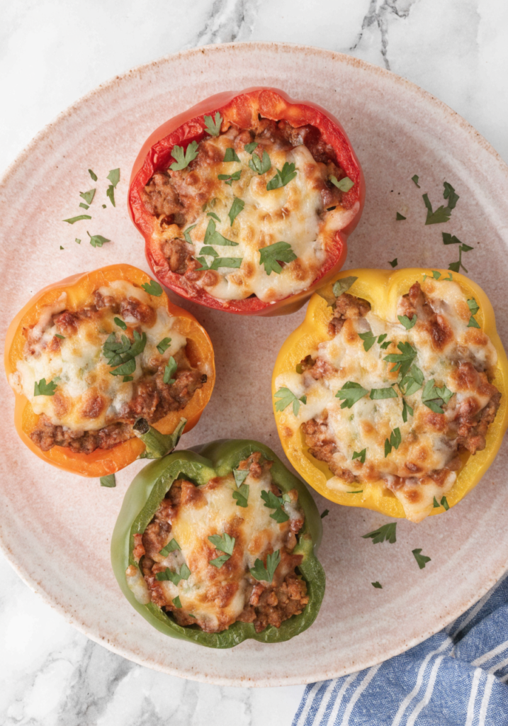 Air Fryer Stuffed Peppers