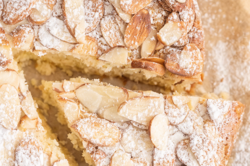 Almond Croissant Cake