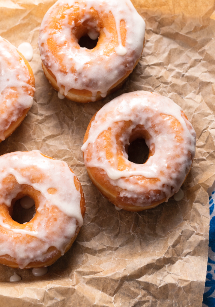 Baked Apple Cider Doughnuts with Maple Glaze