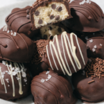 Chocolate Covered Cookie Dough Bites