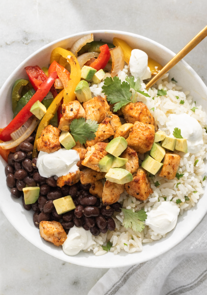 Copycat Chipotle Chicken Bowls