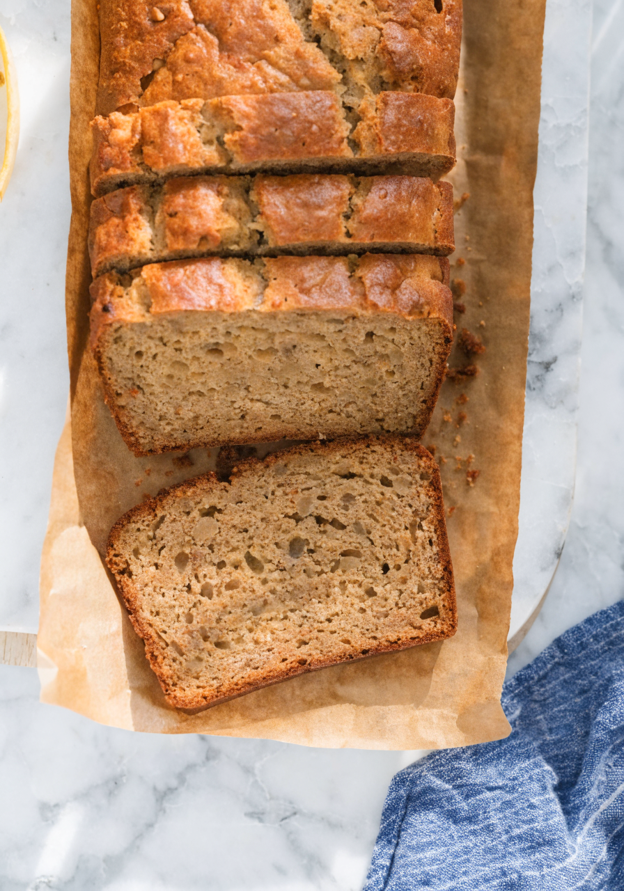 Cottage Cheese Banana Bread