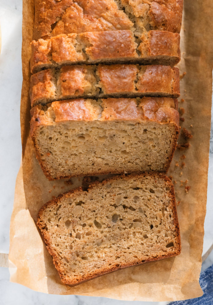 Cottage Cheese Banana Bread