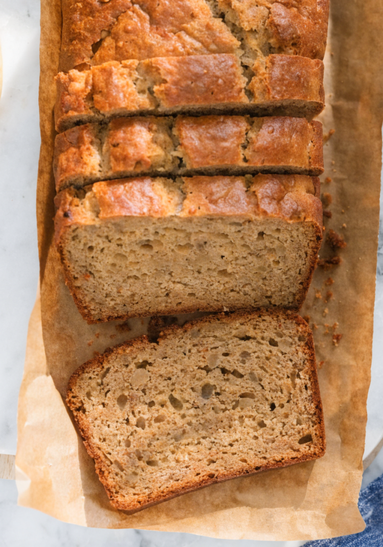 Cottage Cheese Banana Bread
