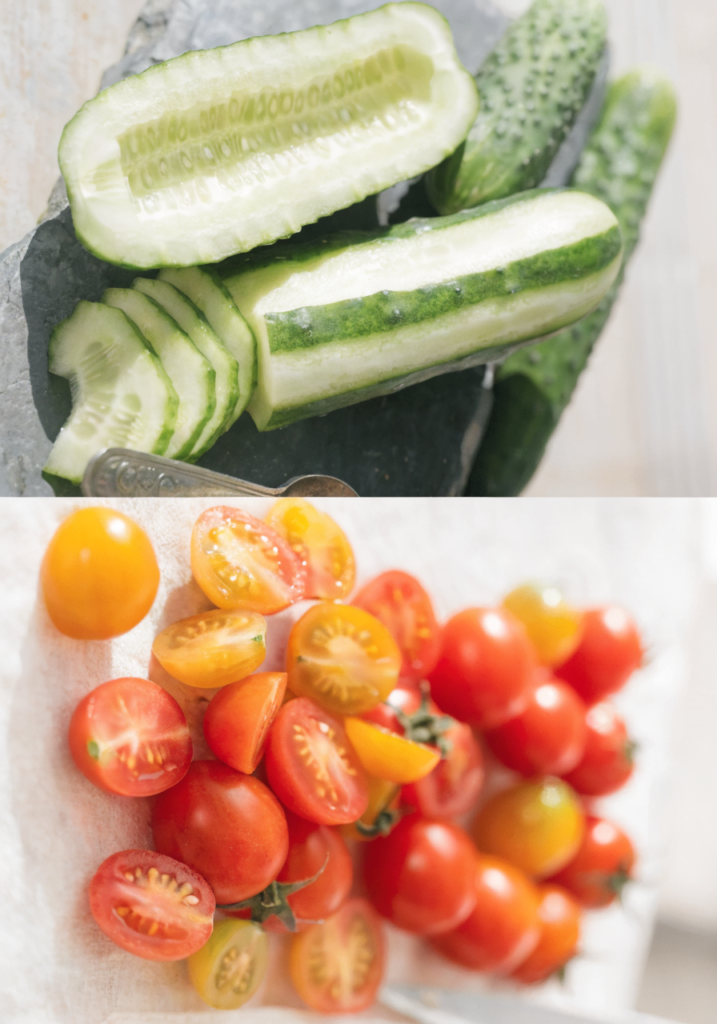 Cucumber Tomato Feta Salad