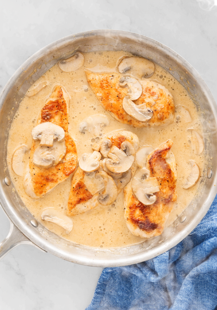 Easy Chicken Diane Recipe