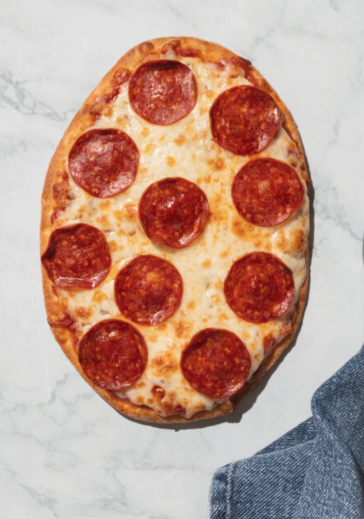 Easy Pepperoni Naan Pizza Recipe