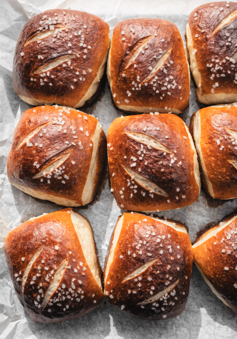 Easy Soft Pretzel Rolls