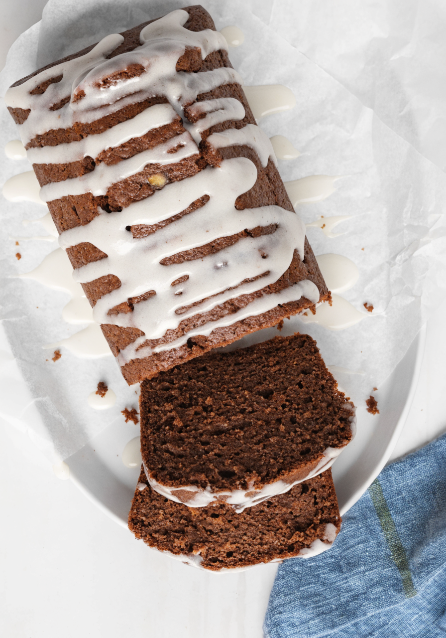 Easy Spiced Gingerbread Loaf