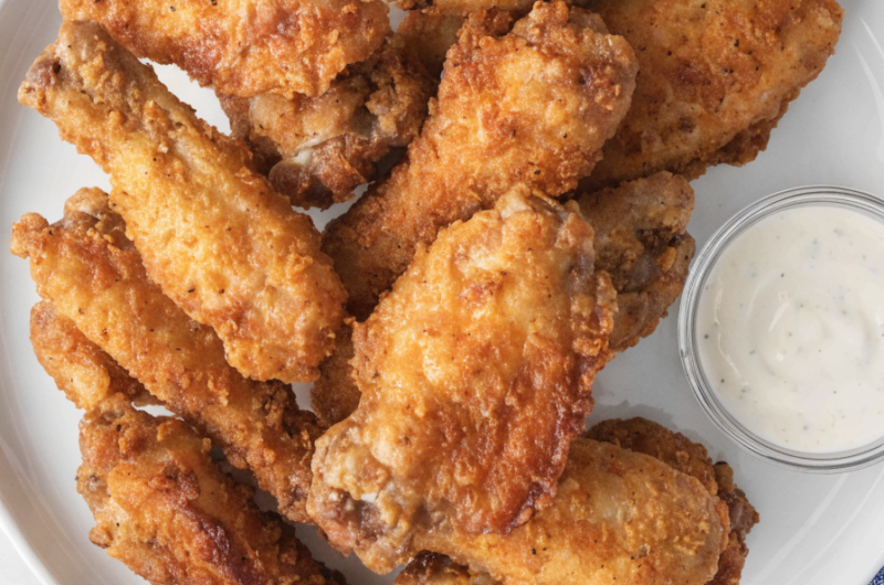 Garlic Parmesan Chicken Wings