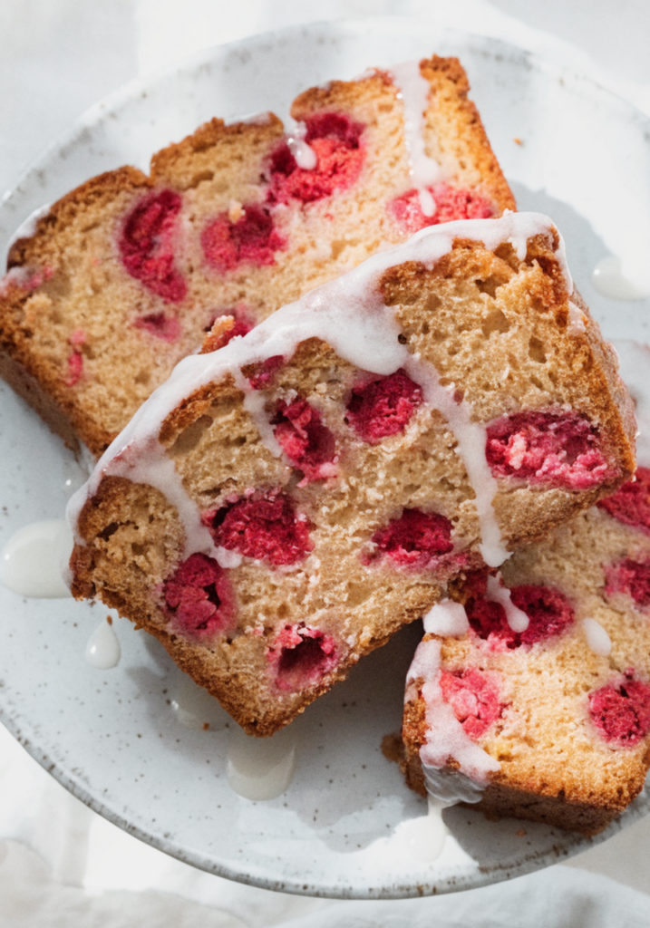 Glazed Strawberry Bread