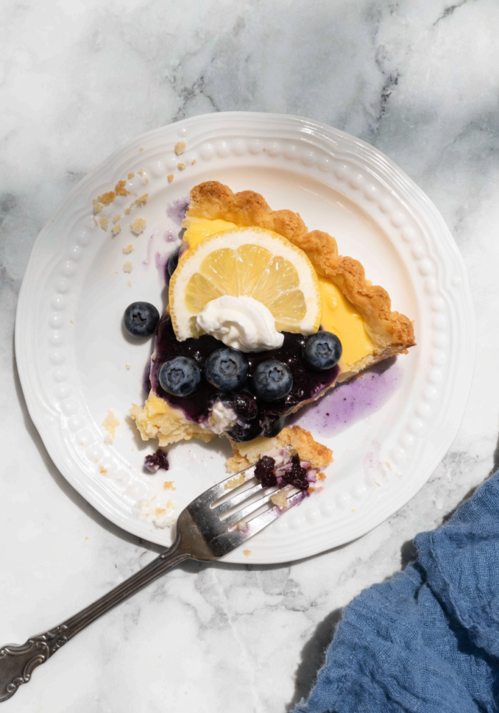 Lemon Blueberry Tart