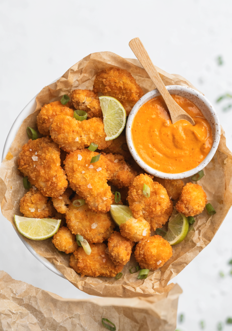 Mango Habanero Cauliflower Wings 